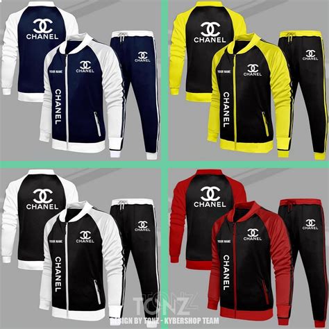 chanel mens tracksuit|chanel tracksuit price.